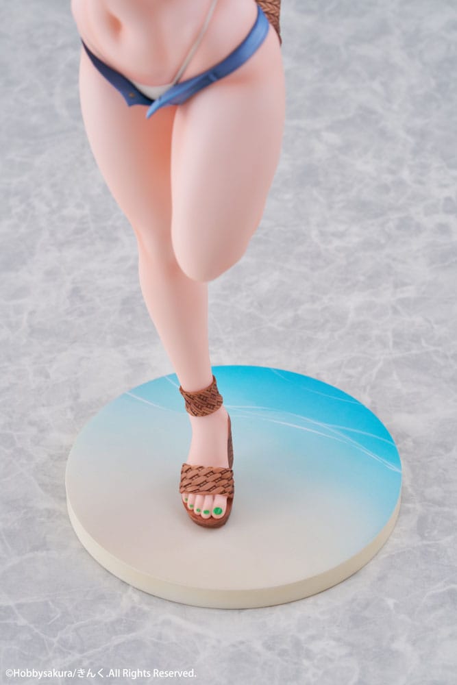 Original Illustration Estatua PVC 1/7 Summer Waiter illustration by Kink Limited Edition 25 cm