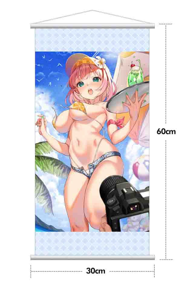 Original Illustration Estatua PVC 1/7 Summer Waiter illustration by Kink Limited Edition 25 cm