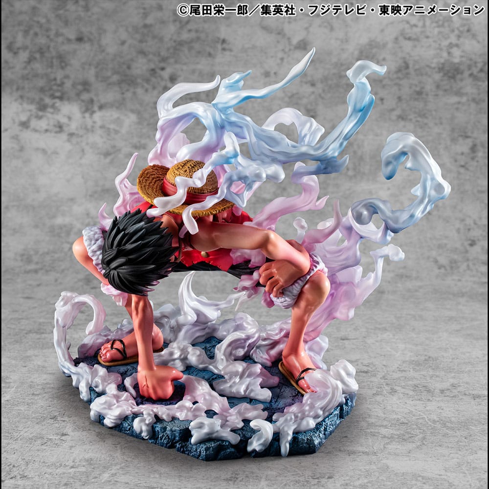 One Piece Estatua PVC P.O.P. Monkey D. Luffy Gear 2 Limited Edition 19 cm Megahouse