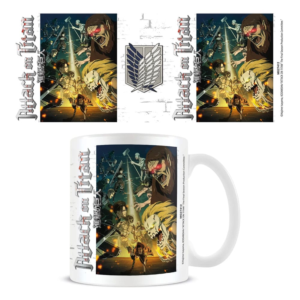Attack on Titan Taza Special Ops Squad vs Titans PYRAMID