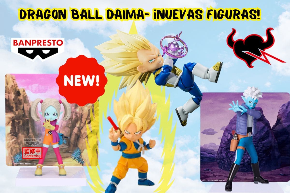 comprar nuevas figuras dragon ball daima