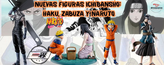 figuras ichibansho de haku y zabuza