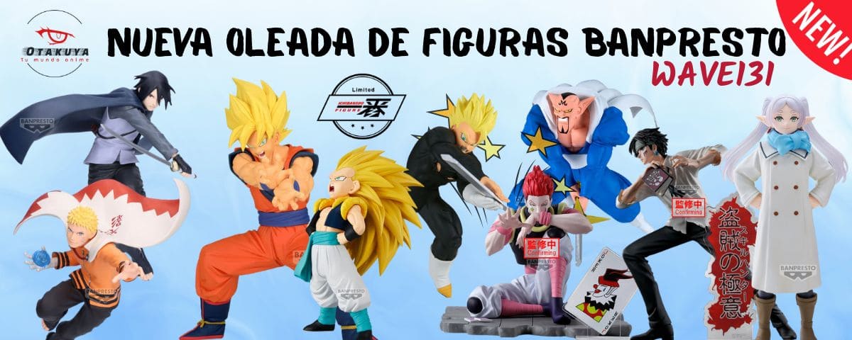 Nuevas figuras de colección: Dragon Ball, One Piece, Naruto y más
