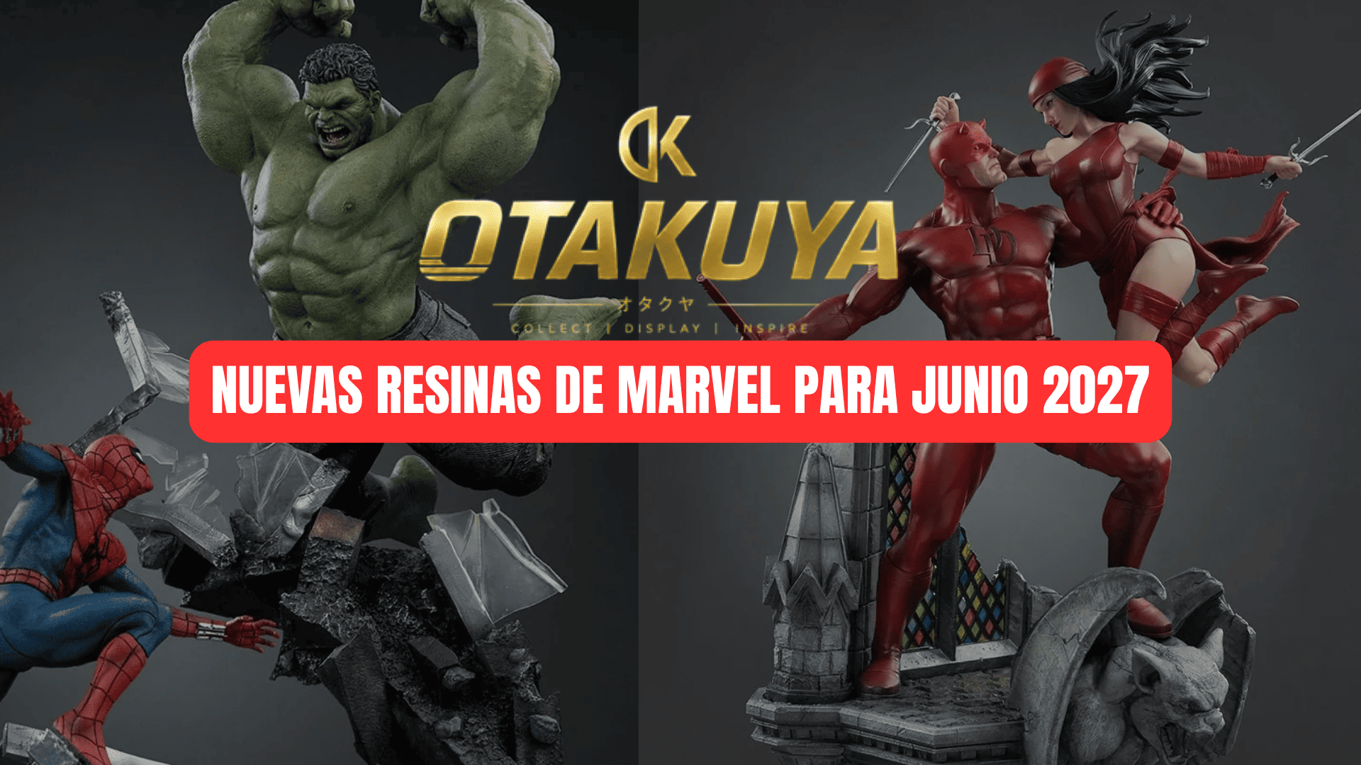 resinas marvel