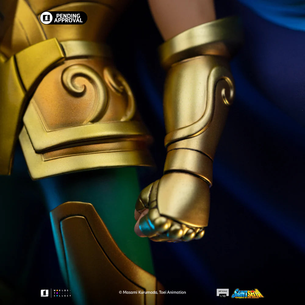 Saint Seiya Estatua 1/10 Art Scale Aquarius Camus 28 cm