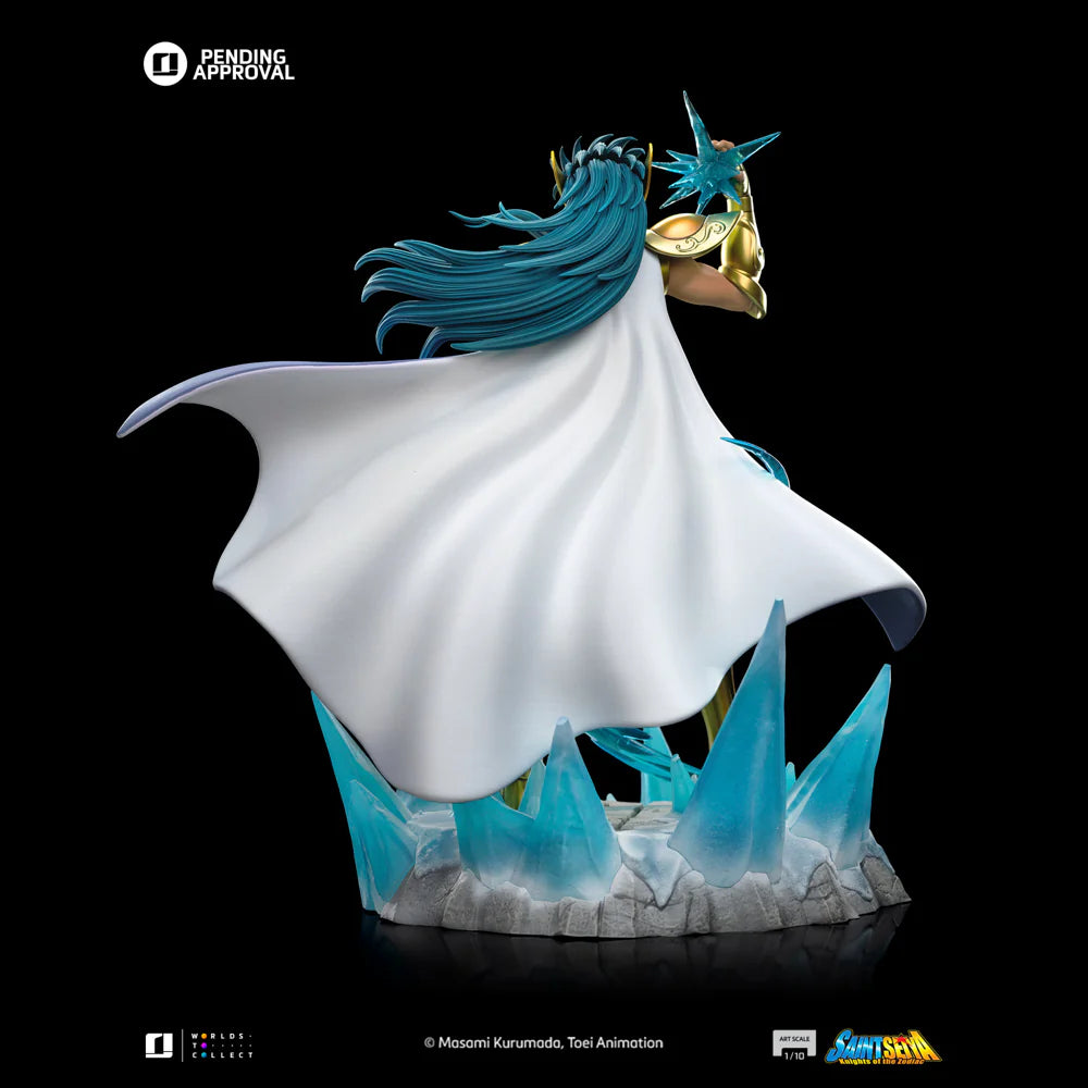 Saint Seiya Estatua 1/10 Art Scale Aquarius Camus 28 cm