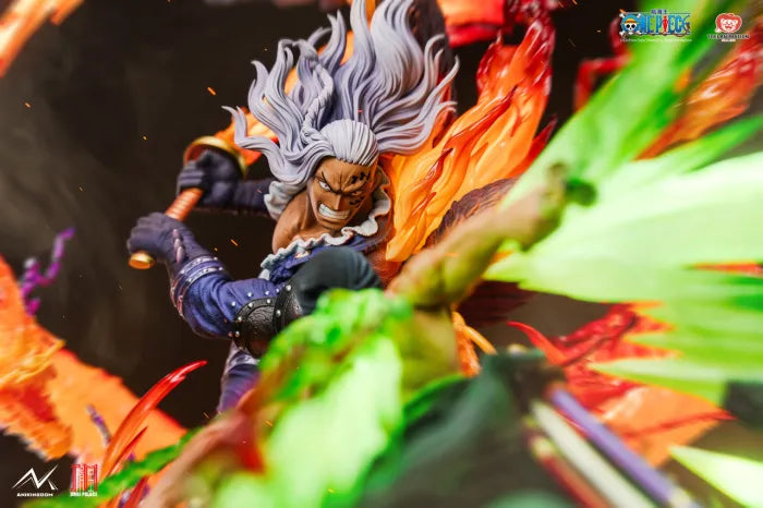 Estatua Jimei Palace One Piece Roronoa Zoro VS King (Licencia oficial)