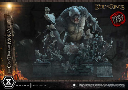 El Señor de los Anillos Estatua Premium Masterline Series 1/6 Cave Troll of Moria Bonus Version 91 cm