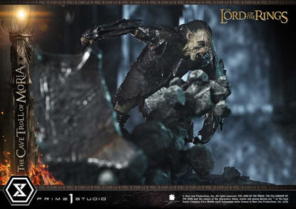 El Señor de los Anillos Estatua Premium Masterline Series 1/6 Cave Troll of Moria Bonus Version 91 cm