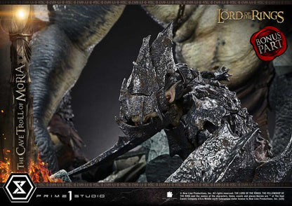 El Señor de los Anillos Estatua Premium Masterline Series 1/6 Cave Troll of Moria Bonus Version 91 cm
