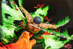 Estatua Jimei Palace One Piece Roronoa Zoro VS King (Licencia oficial)