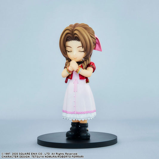 AERITH GAINSBOROUGH FIGURA FINAL FANTASY VII REMAKE ADORABLE ARTS RE-RUN  