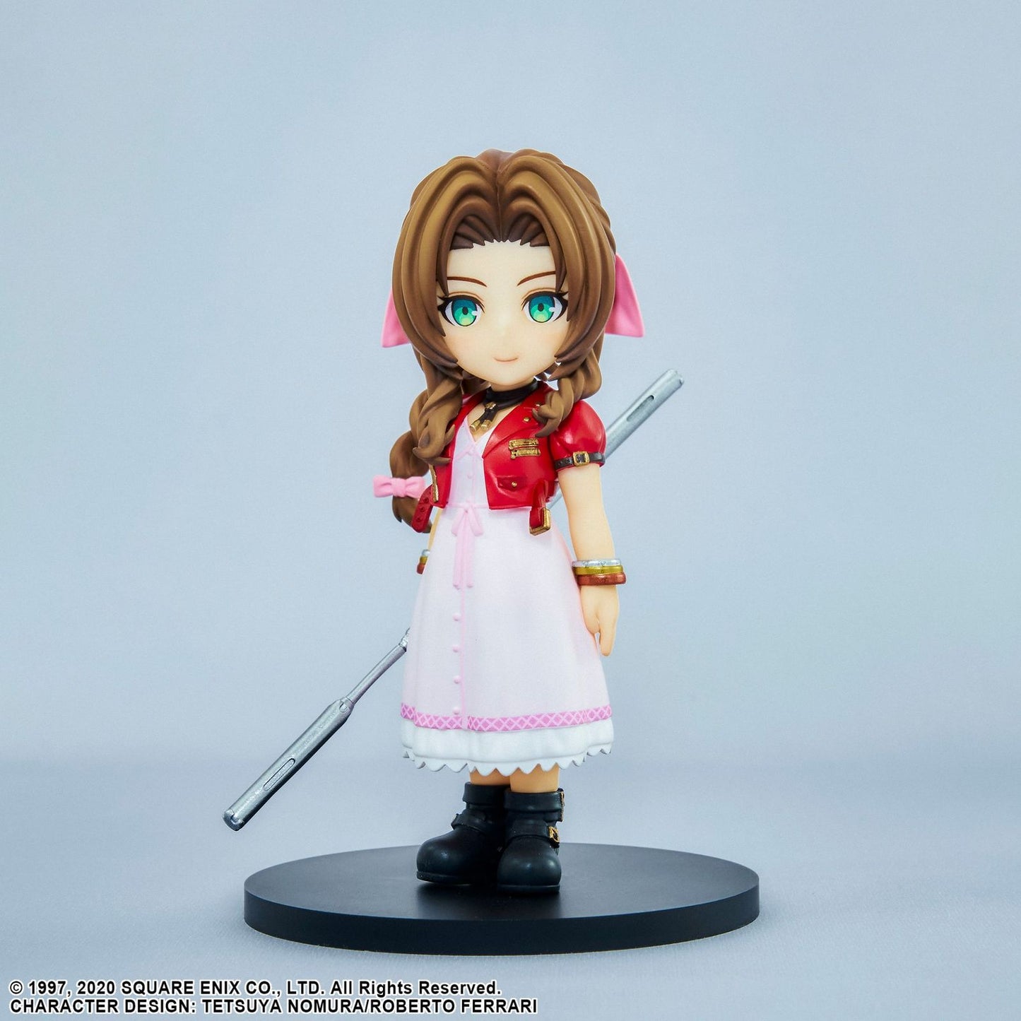 AERITH GAINSBOROUGH FIGURA FINAL FANTASY VII REMAKE ADORABLE ARTS RE-RUN  