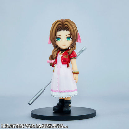 AERITH GAINSBOROUGH FIGURA FINAL FANTASY VII REMAKE ADORABLE ARTS RE-RUN  