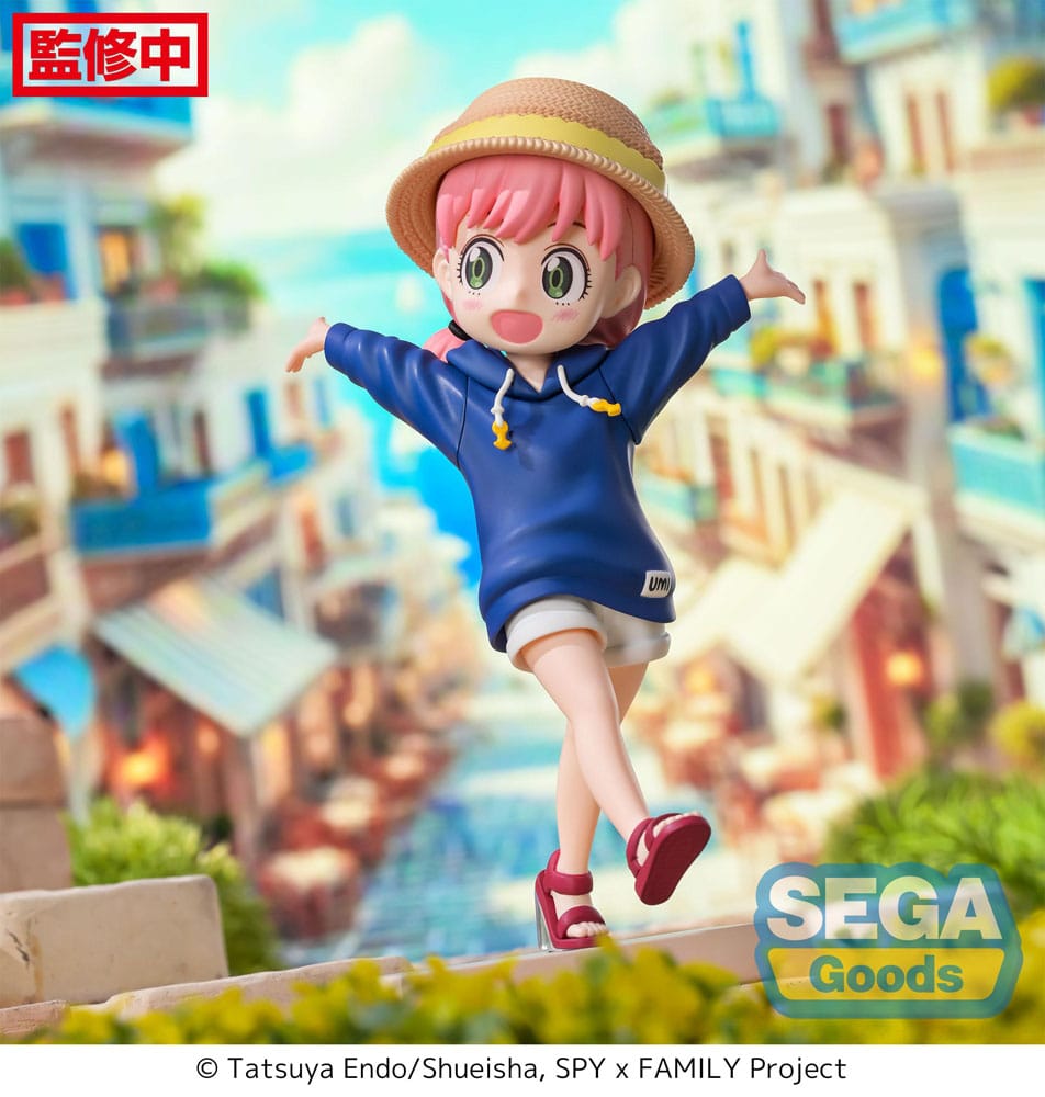 ANYA FORGER RESORT VER. FIG. 16 CM SPY X FAMILY LUMINASTA   SEGA