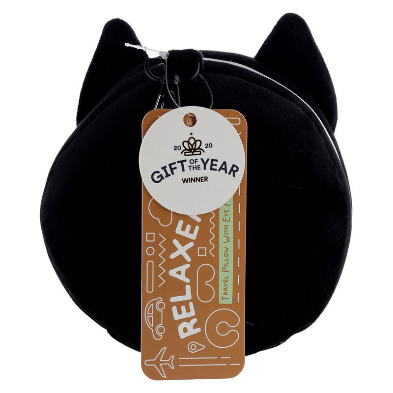 Almohada viaje antifaz Gato Feline Fine Relaxeazzz   PUCKATOR