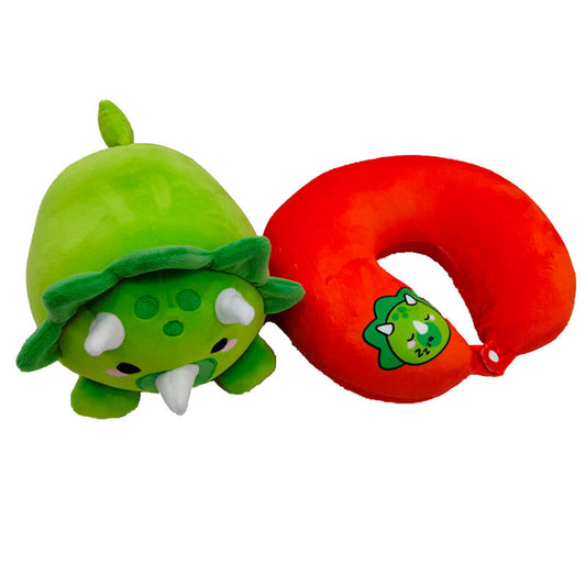 Almohada viaje + peluche Swapseazzz Dinosaurio Adorasaurs   PUCKATOR