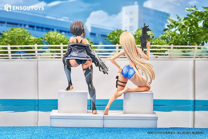 Arms Note Estatuas 1/7 Swim Team Bucho-chan and Kohai-chan 22 cm   Ensoutoys