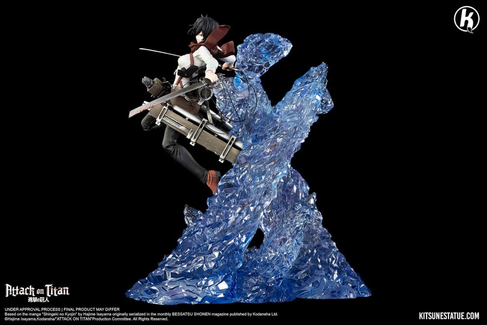 Attack on Titan Estatua 1/6 Mikasa Ackerman 39 cm   kit kitsune