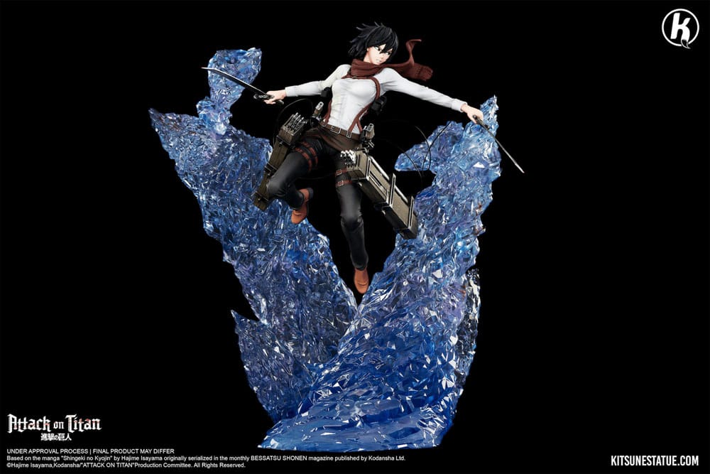 Attack on Titan Estatua 1/6 Mikasa Ackerman 39 cm   kit kitsune