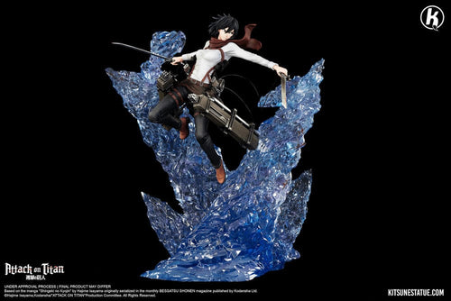 Attack on Titan Estatua 1/6 Mikasa Ackerman 39 cm   kit kitsune