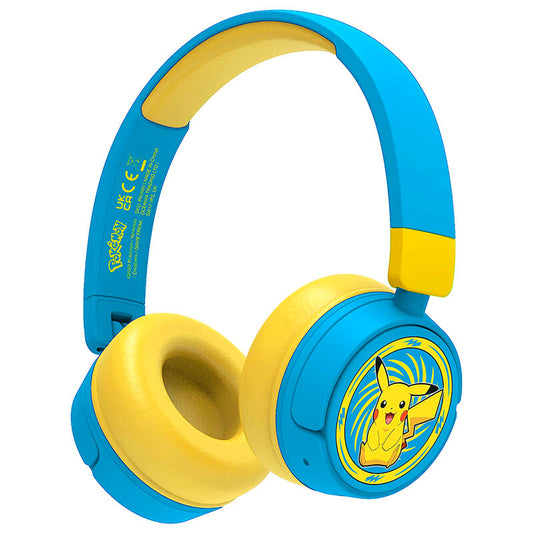 Auriculares inalambricos infantiles Pikachu Pokemon  
