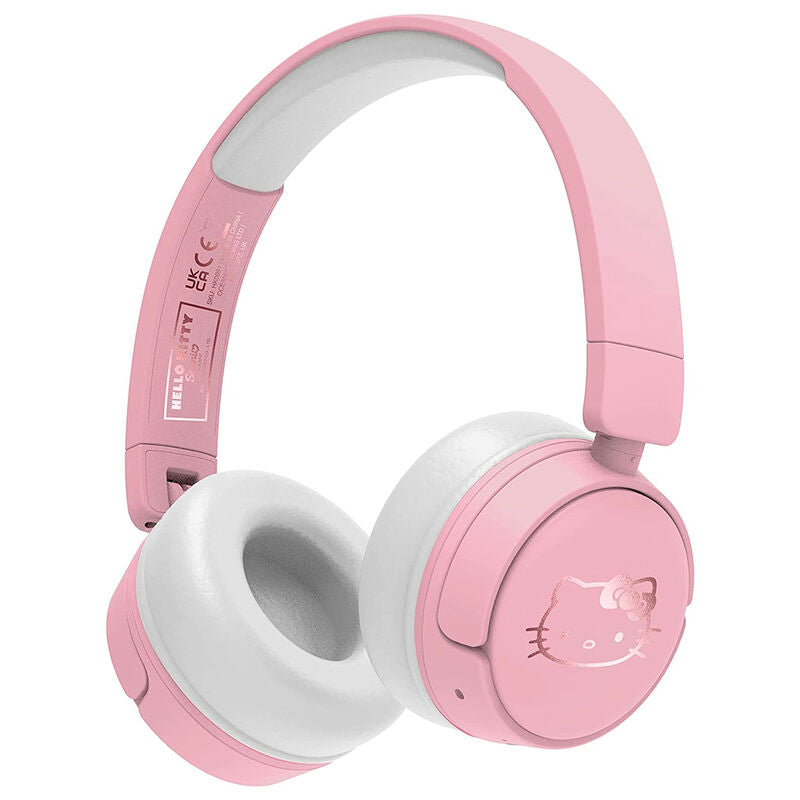 Auriculares inalambricos infantiles Rose Gold Hello Kitty   OTL TECHNOLOGIES
