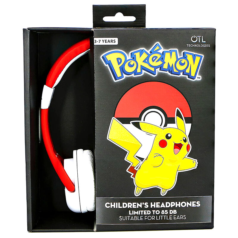 Auriculares infantiles Pokeball Pokemon   OTL TECHNOLOGIES