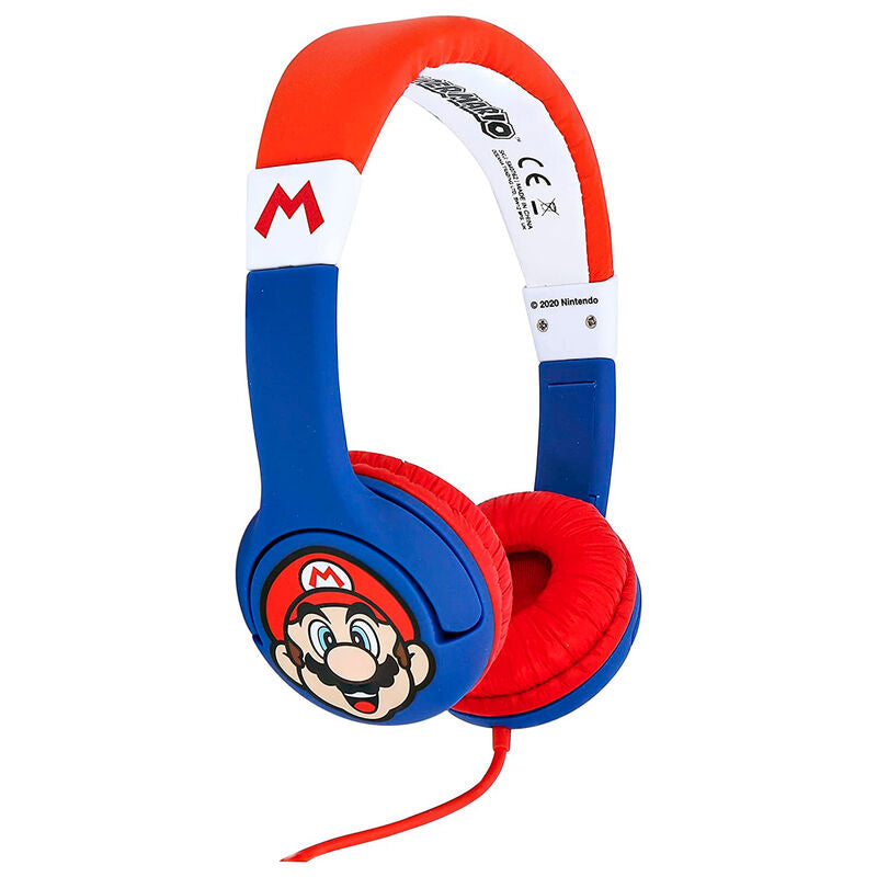 Auriculares infantiles Super Mario Bros   OTL TECHNOLOGIES
