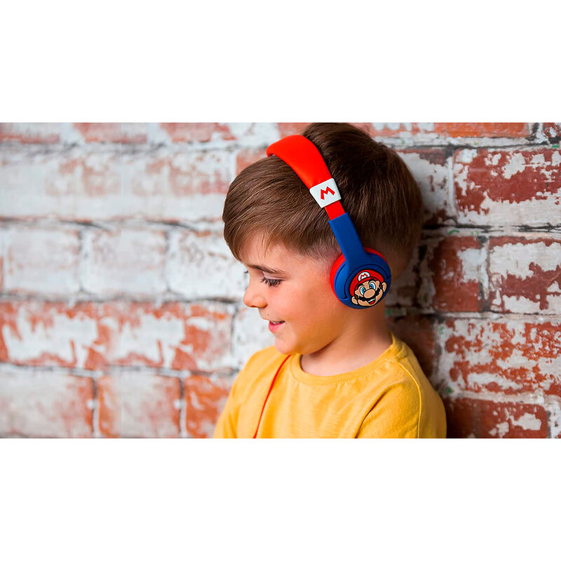 Auriculares infantiles Super Mario Bros   OTL TECHNOLOGIES