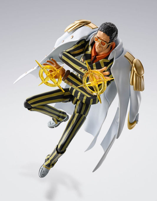 BORSALINO FUTURE ISLAND EGGHEAD VERSION FIGURA 19 CM ONE PIECE SH FIGUARTS COLLECTORS SHOP  
