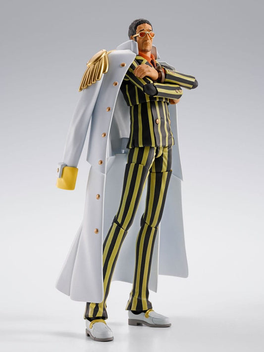 BORSALINO FUTURE ISLAND EGGHEAD VERSION FIGURA 19 CM ONE PIECE SH FIGUARTS COLLECTORS SHOP  