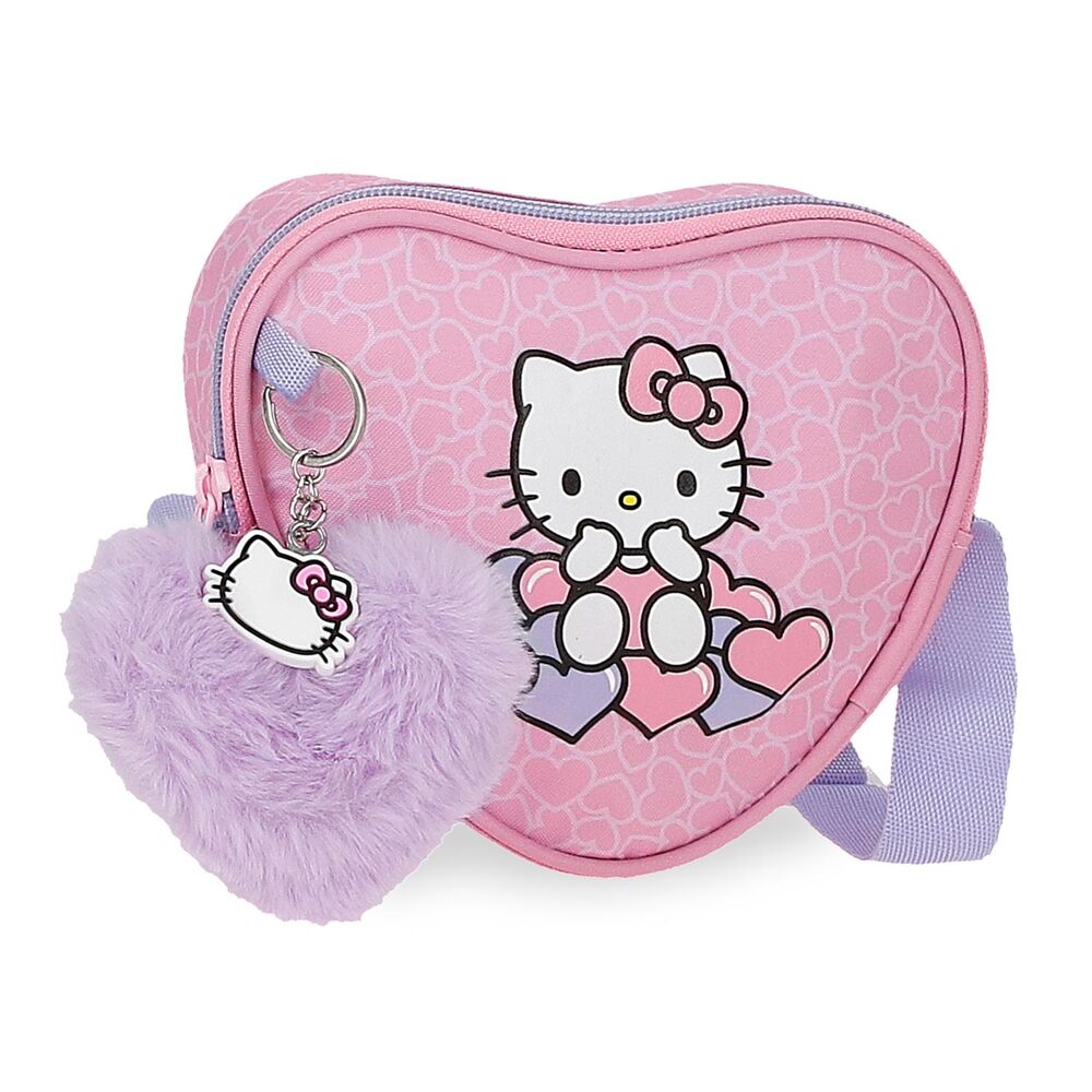 Bandolera Hearts &#38; Dots Hello Kitty   JOUMMA BAGS