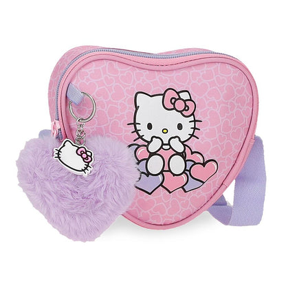 Bandolera Hearts &#38; Dots Hello Kitty   JOUMMA BAGS