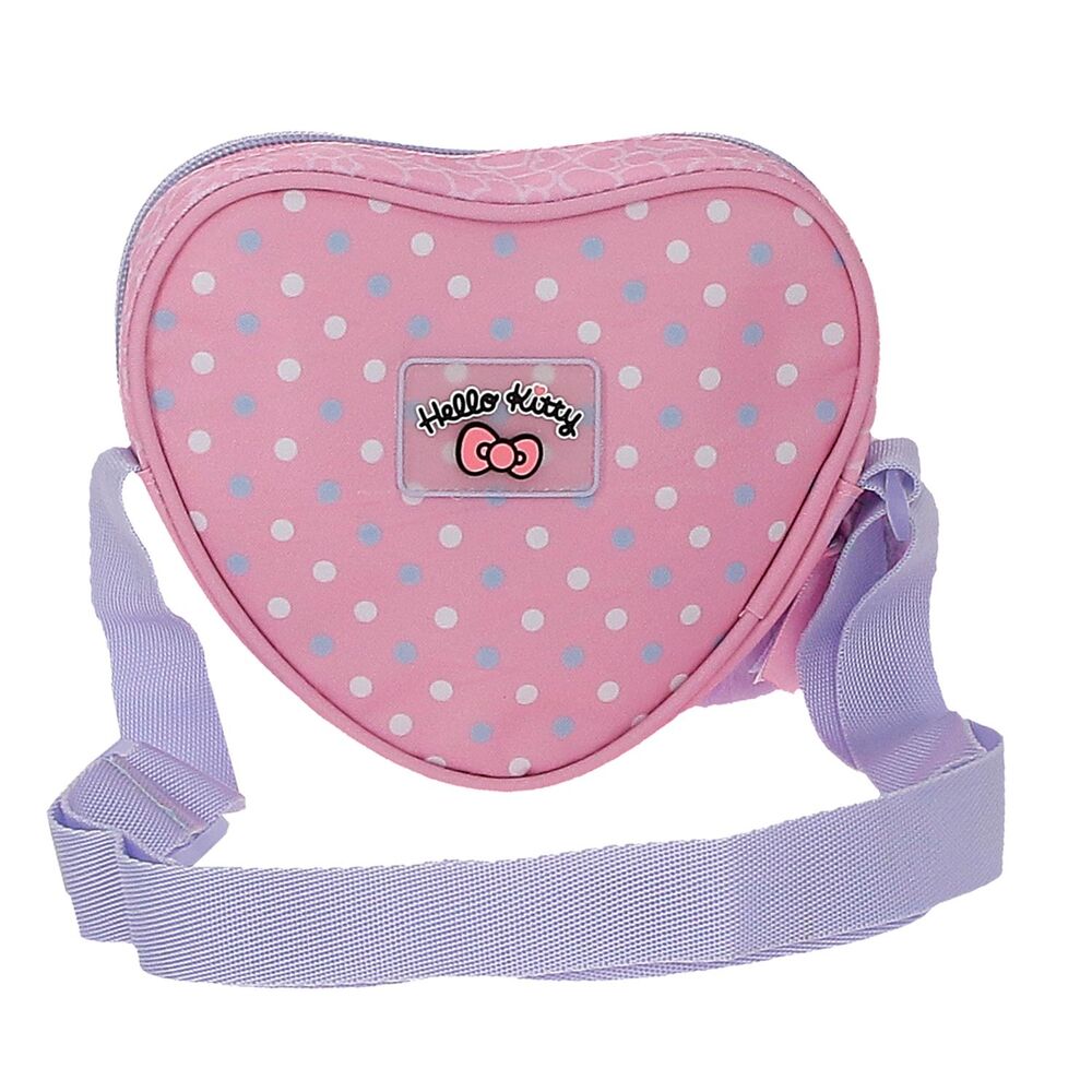 Bandolera Hearts &#38; Dots Hello Kitty   JOUMMA BAGS