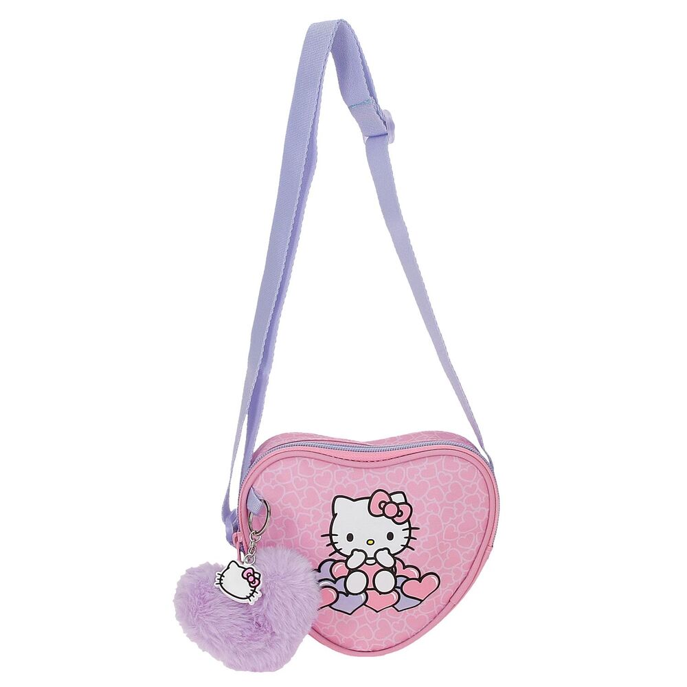 Bandolera Hearts &#38; Dots Hello Kitty   JOUMMA BAGS