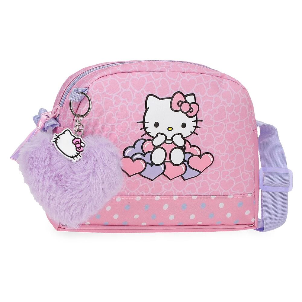 Bandolera Hearts &#38; Dots Hello Kitty   JOUMMA BAGS