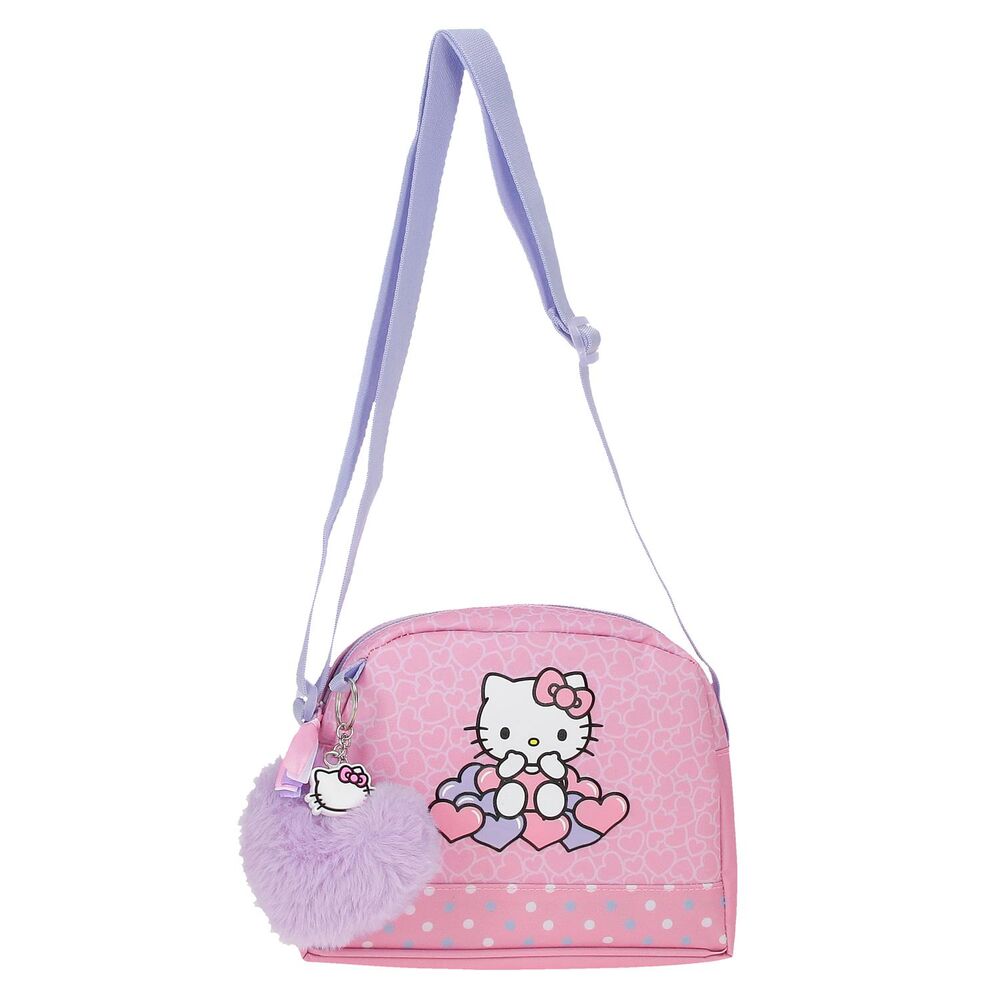 Bandolera Hearts &#38; Dots Hello Kitty   JOUMMA BAGS