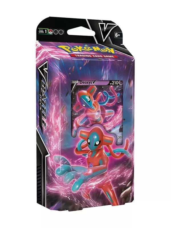 Baraja de combate Battle Deck Display (8 unidades) Zeraora V y Dioxys V Español. Pokemon TCG   Pokémon TCG