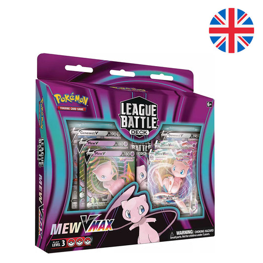 Baraja juego cartas coleccionables Mew VMax Pokemon ingles   POKEMON JUEGO DE CARTAS