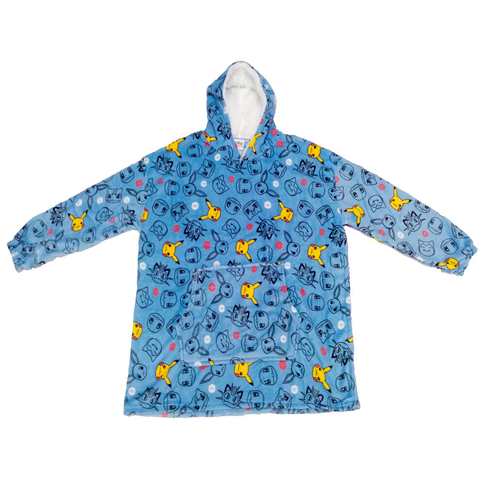 Bata sudadera oversize Pokemon coral infantil   NINTENDO