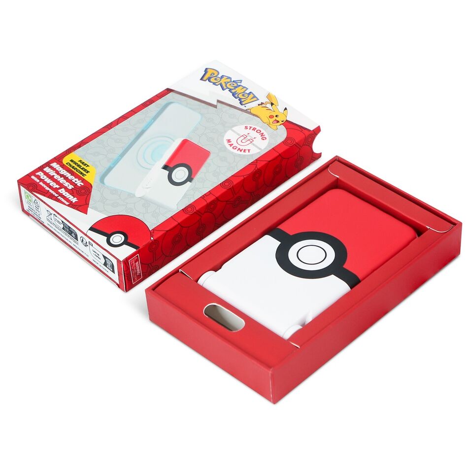 Bateria externa Pokeball Pokemon   OTL TECHNOLOGIES