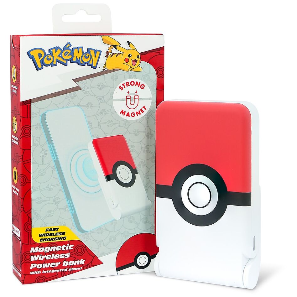Bateria externa Pokeball Pokemon   OTL TECHNOLOGIES