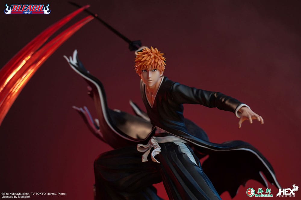 Bleach Estatua 1/6 Elite Dynamic Ichigo Kurosaki 51 cm  