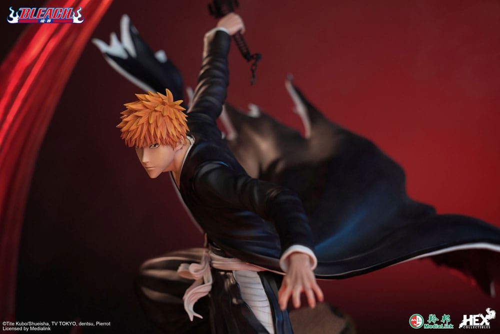 Bleach Estatua 1/6 Elite Dynamic Ichigo Kurosaki 51 cm  