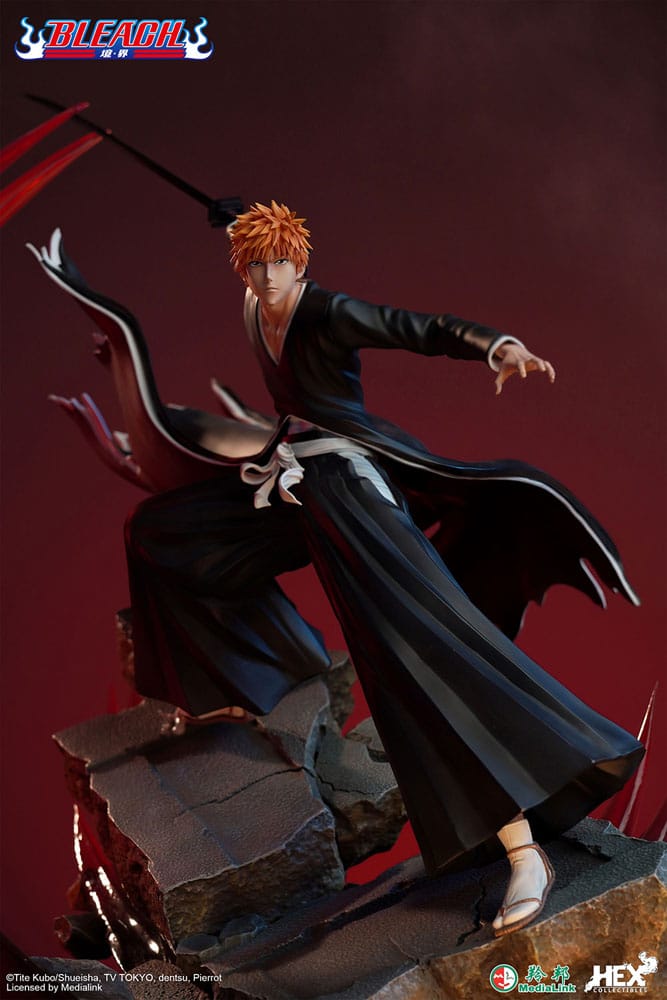 Bleach Estatua 1/6 Elite Dynamic Ichigo Kurosaki 51 cm  