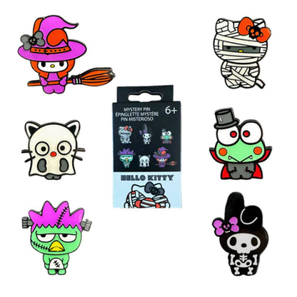 Blind Box Enamel Pin Hello Kitty Halloween Sanrio Loungefly surtido  