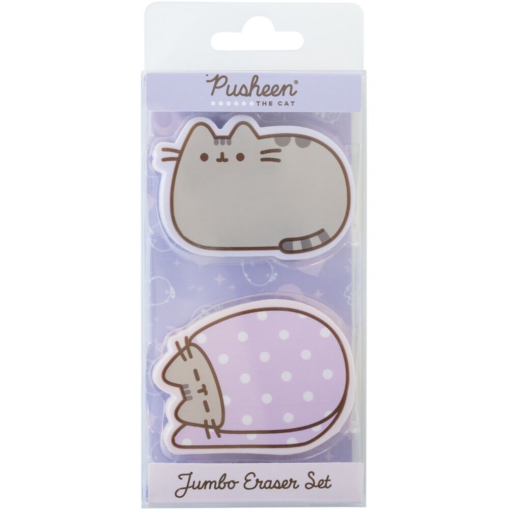 Blister 2 gomas borrar Pusheen   ERIK