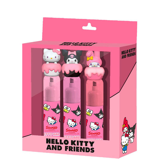 Blister 3 subrayadores Hello Kitty  