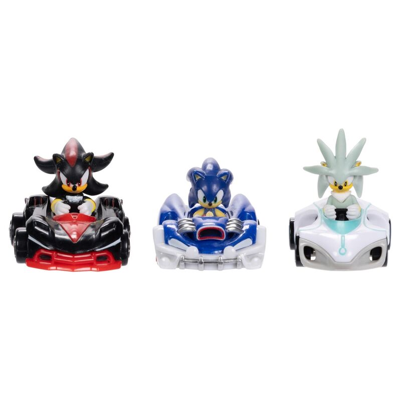 Blister 3 vehiculos Sonic the Hedgehog   JAKKS PACIFIC